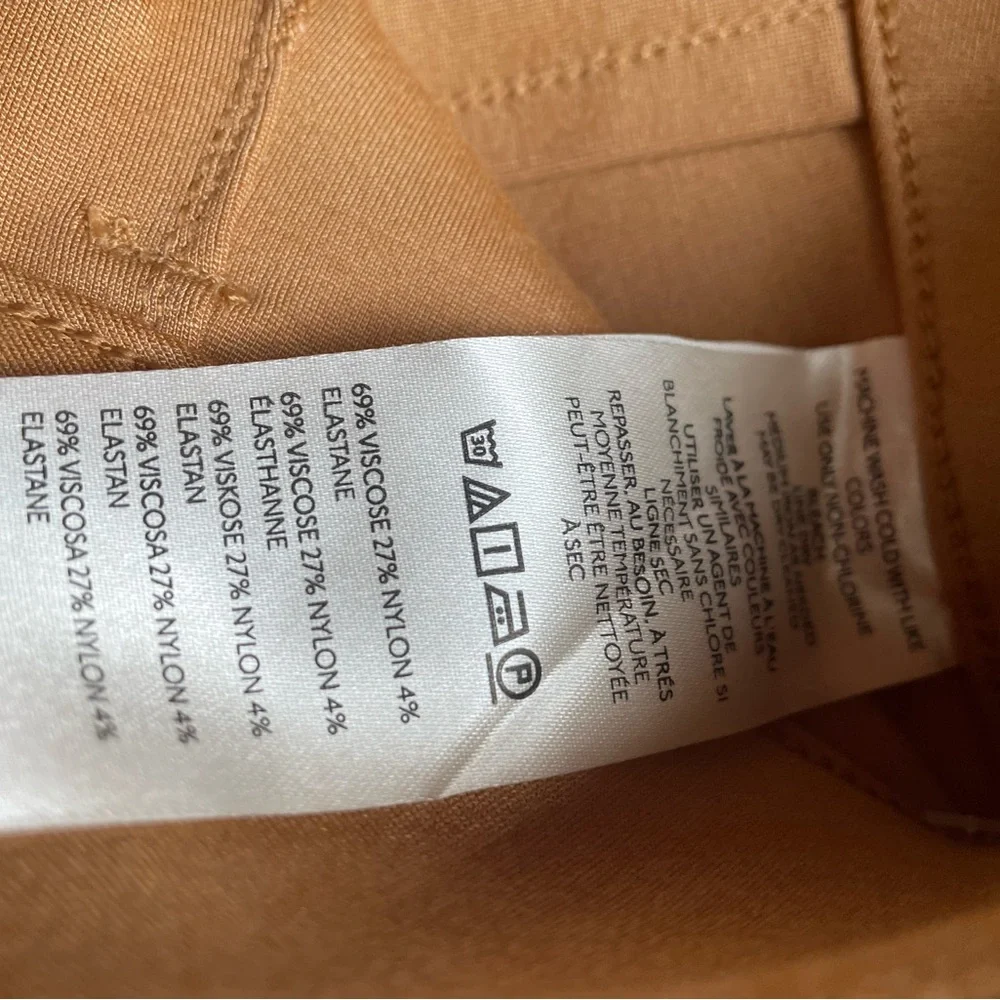 Anthropologie wide leg light Brown Casual Bottoms - Picture 7 of 12